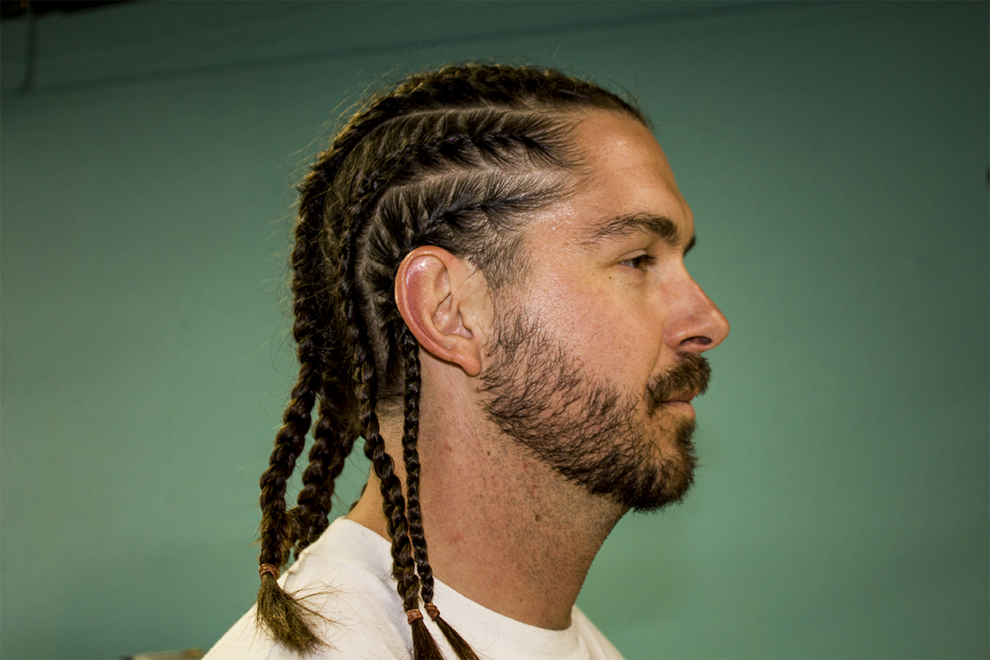 Image of Braids men long hair