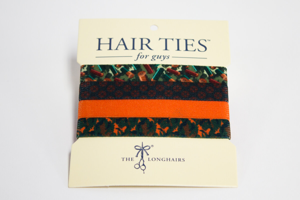 we had a party to launch these hair ties too