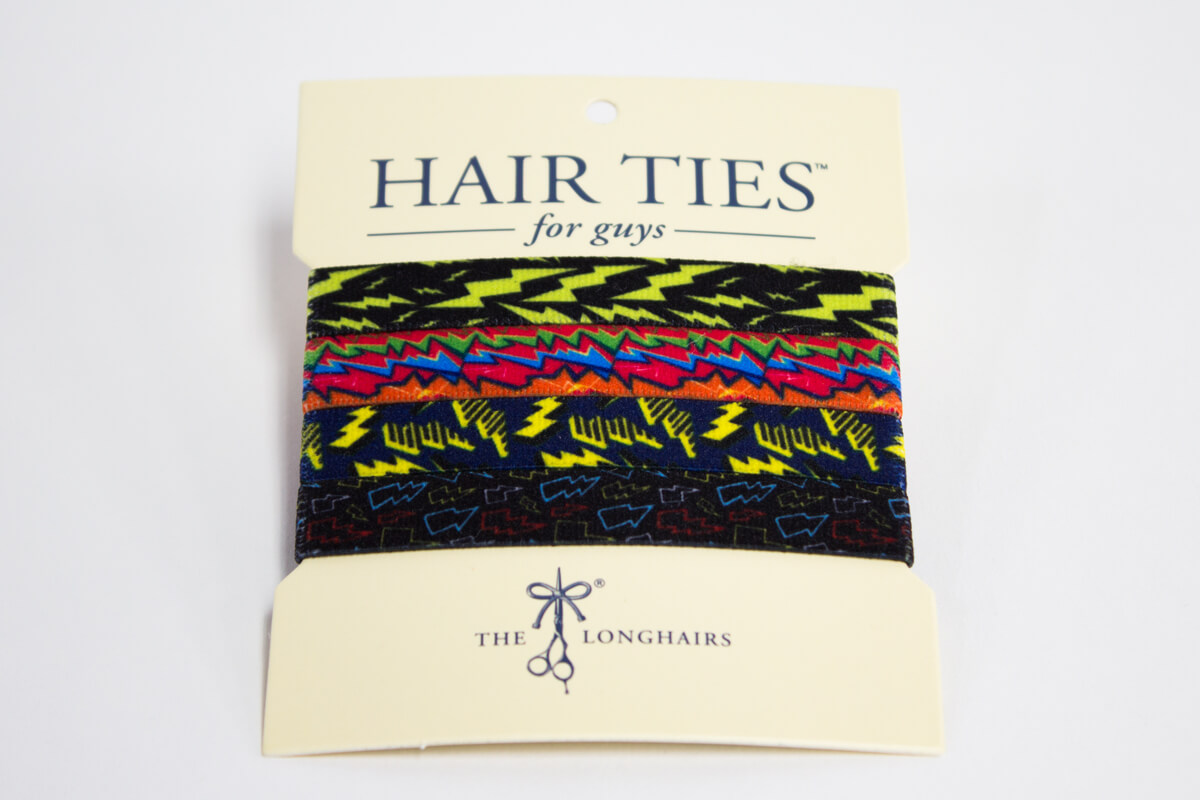 we had a party to launch these hair ties