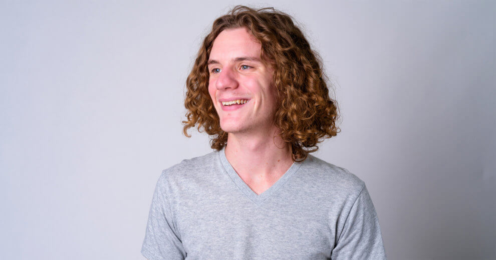 Long Curly Hair And The War On Frizz 4 Rules For Men With Curls