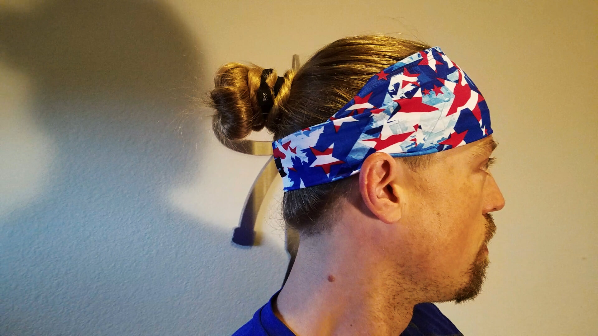 how to style long hair with a headband overview infographic