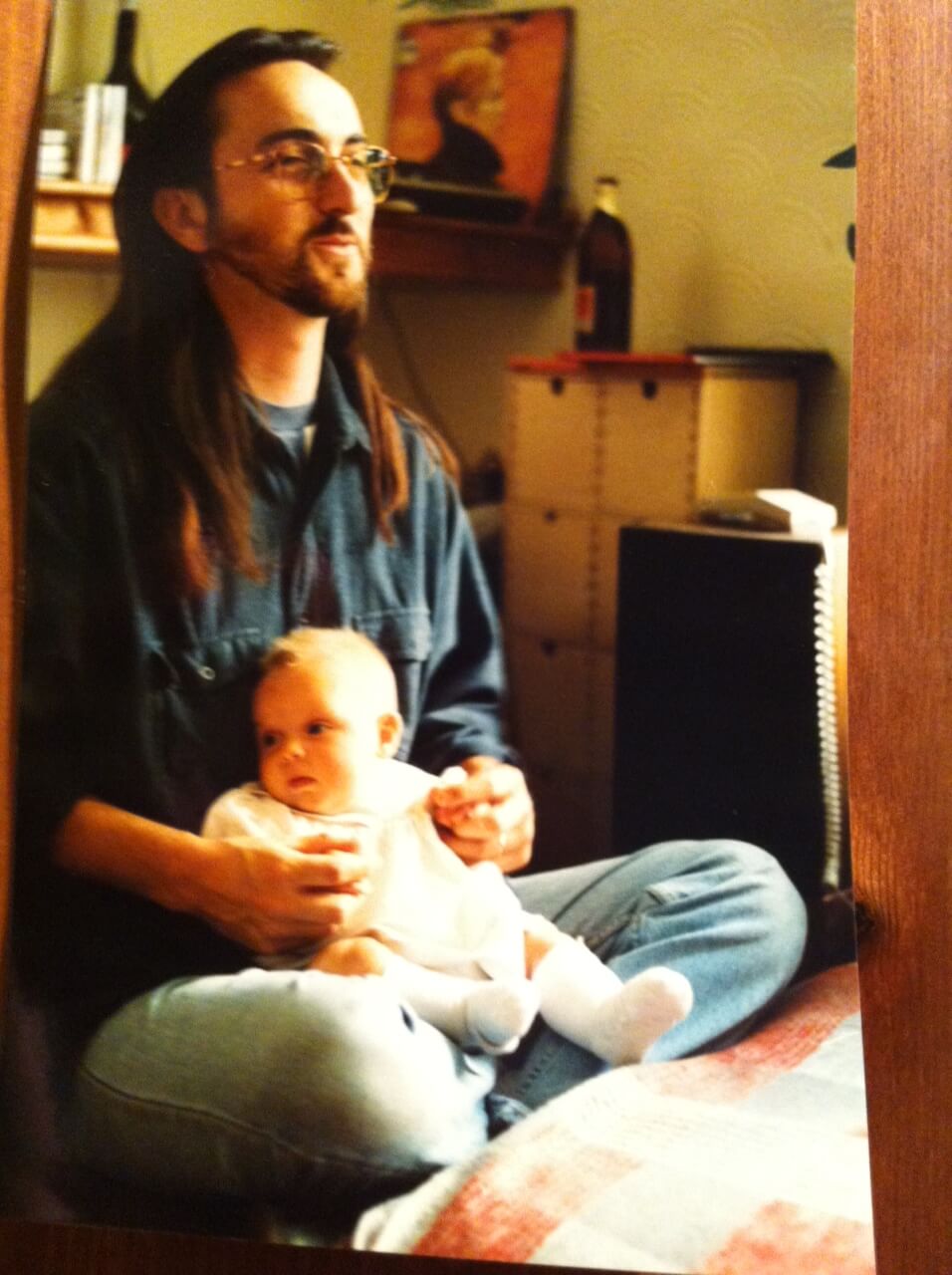 A Dad With Long Hair