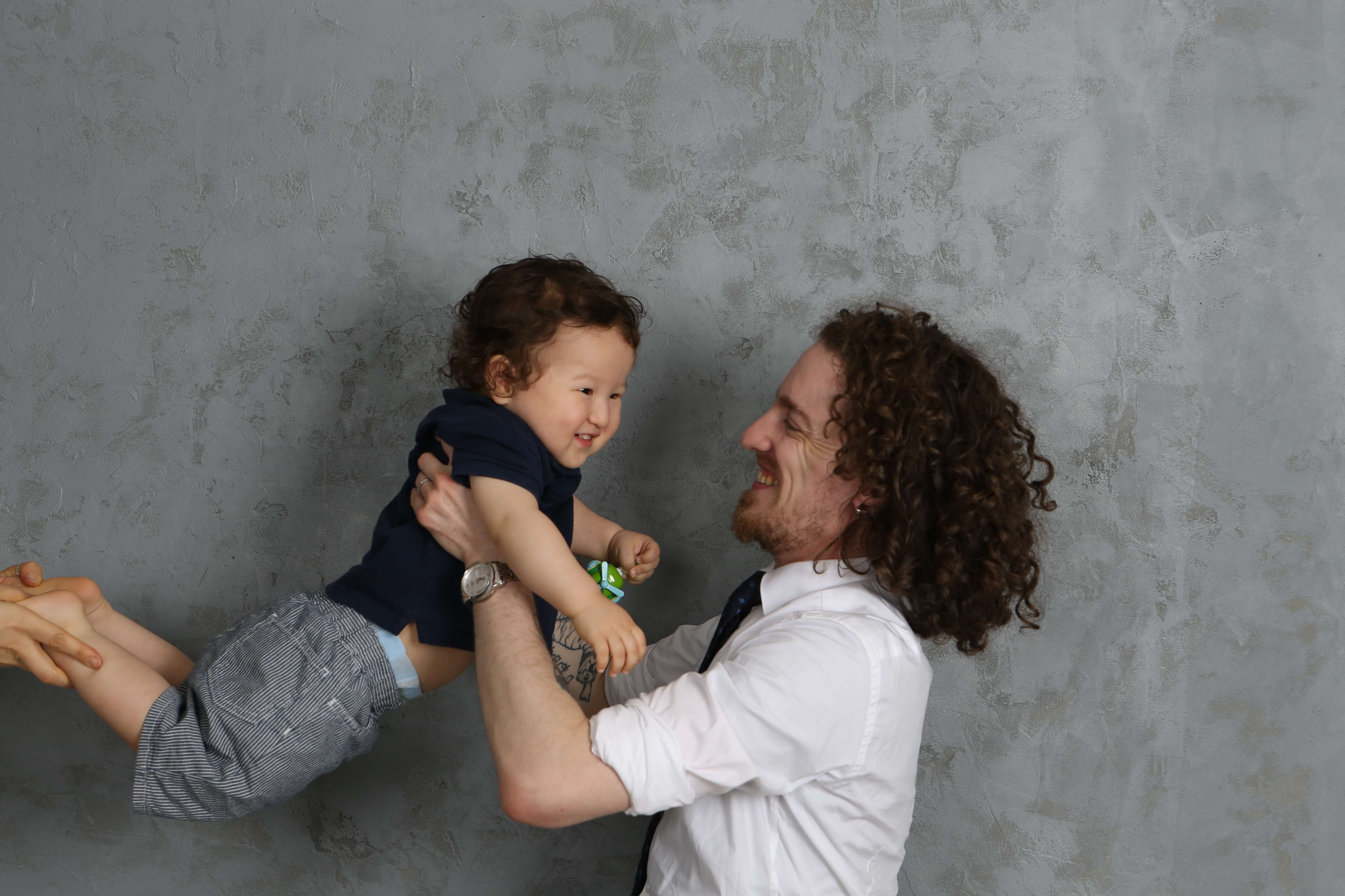 A Dad With Long Hair