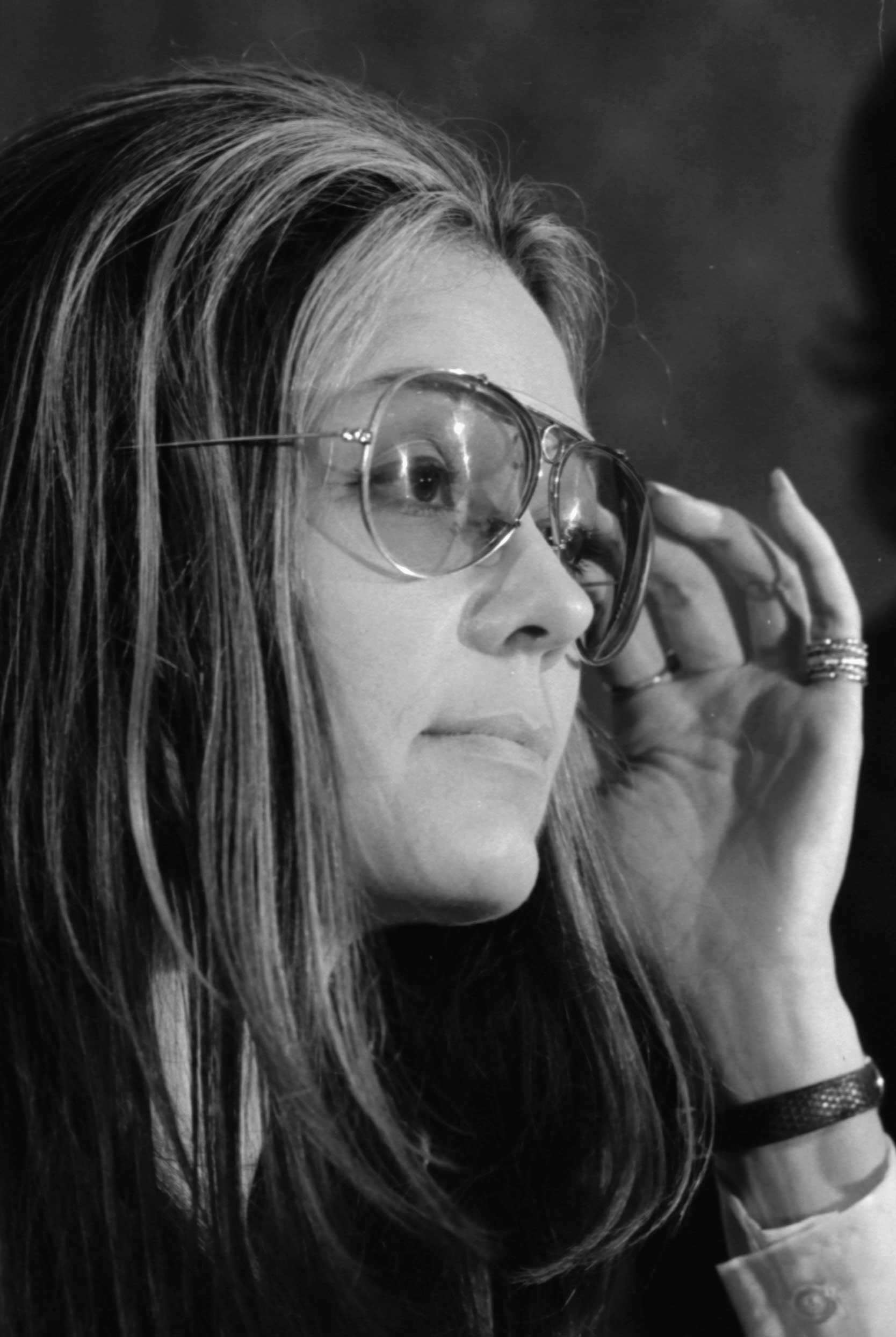 Gloria Steinem, in honor of International Women's Day.