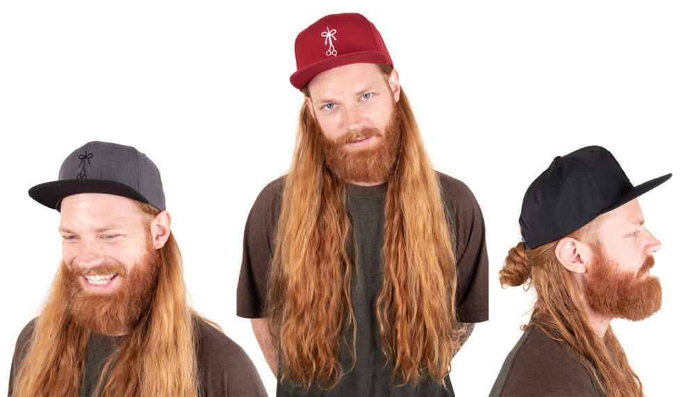 How To Wear A Hat With Long Hair