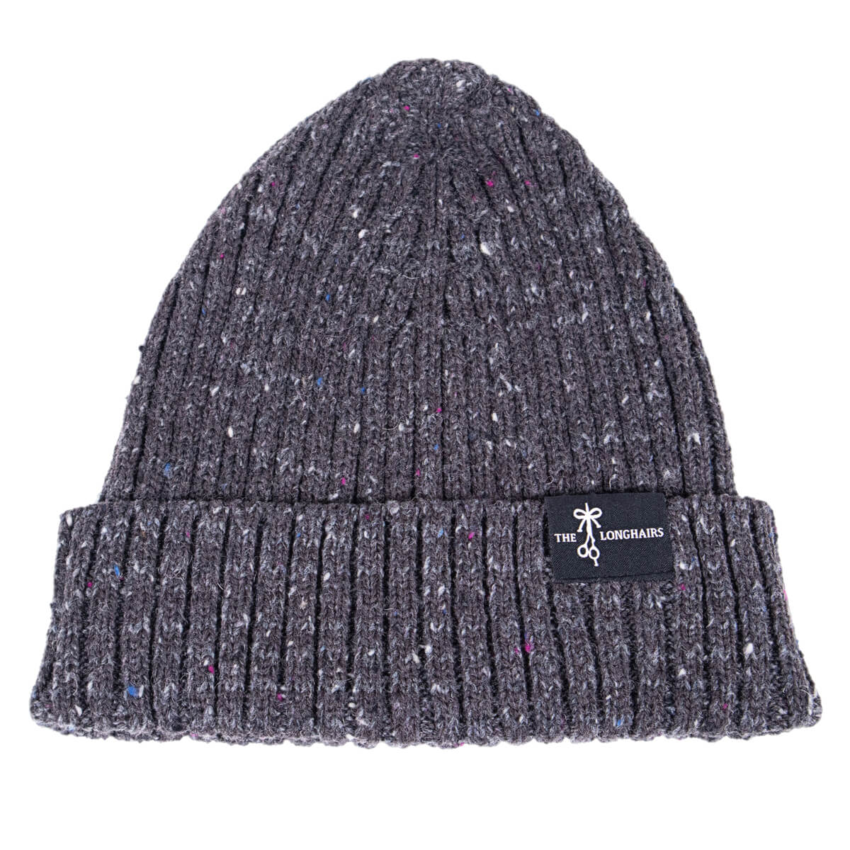 Gray Merino Wool Beanie