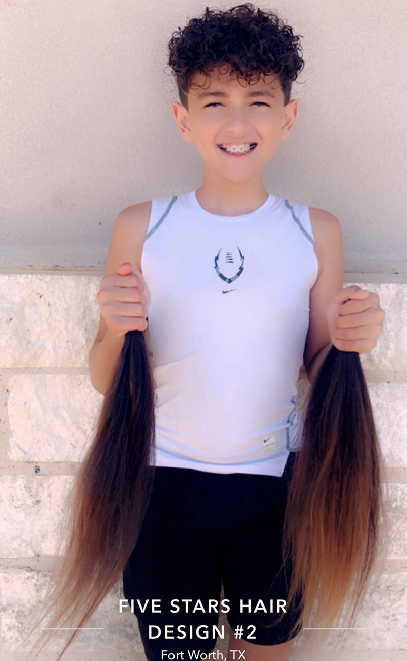 Habib Dwabe - Hair Donation To Children With Hair Loss