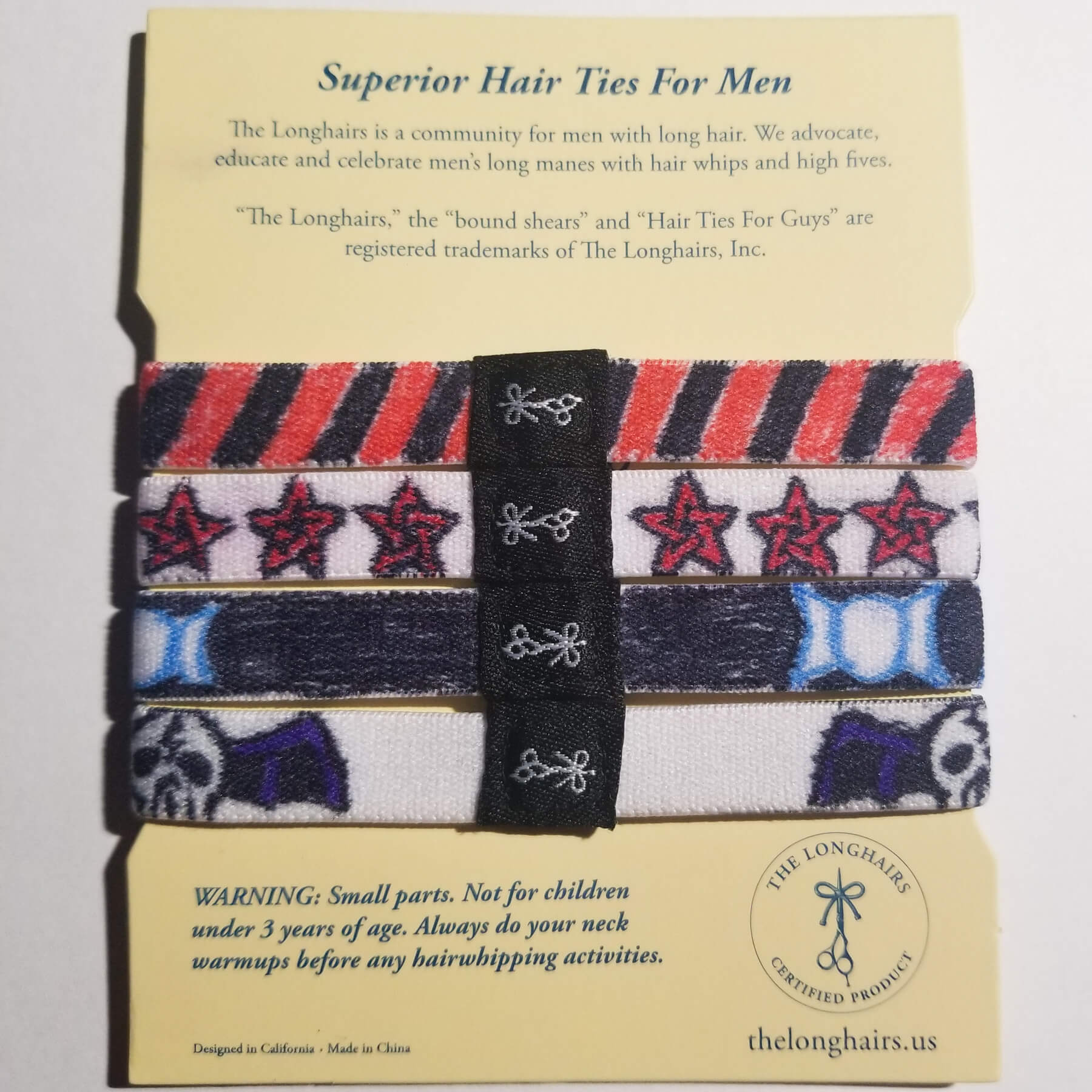 Custom Gothic Hair Ties