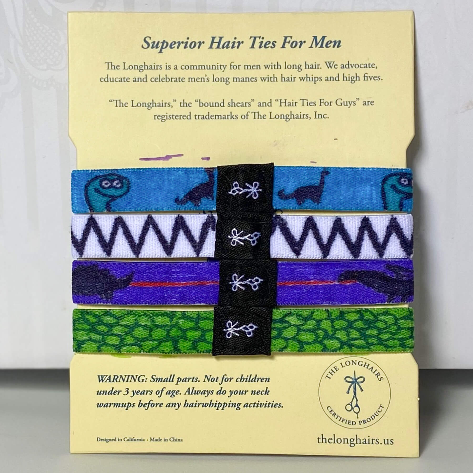 Custom Dinosaur Hair Ties