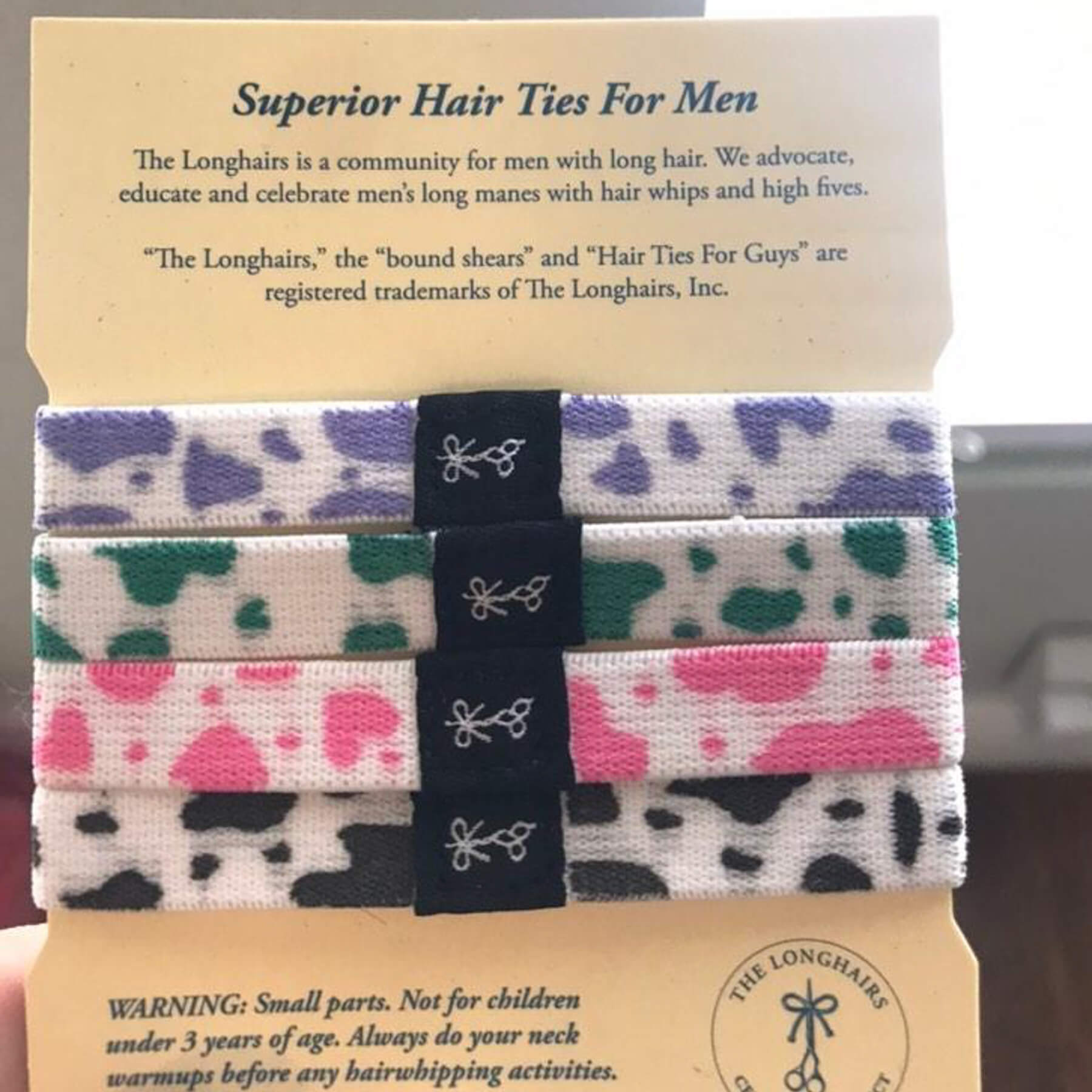 Custom Earth Themed Hair Ties