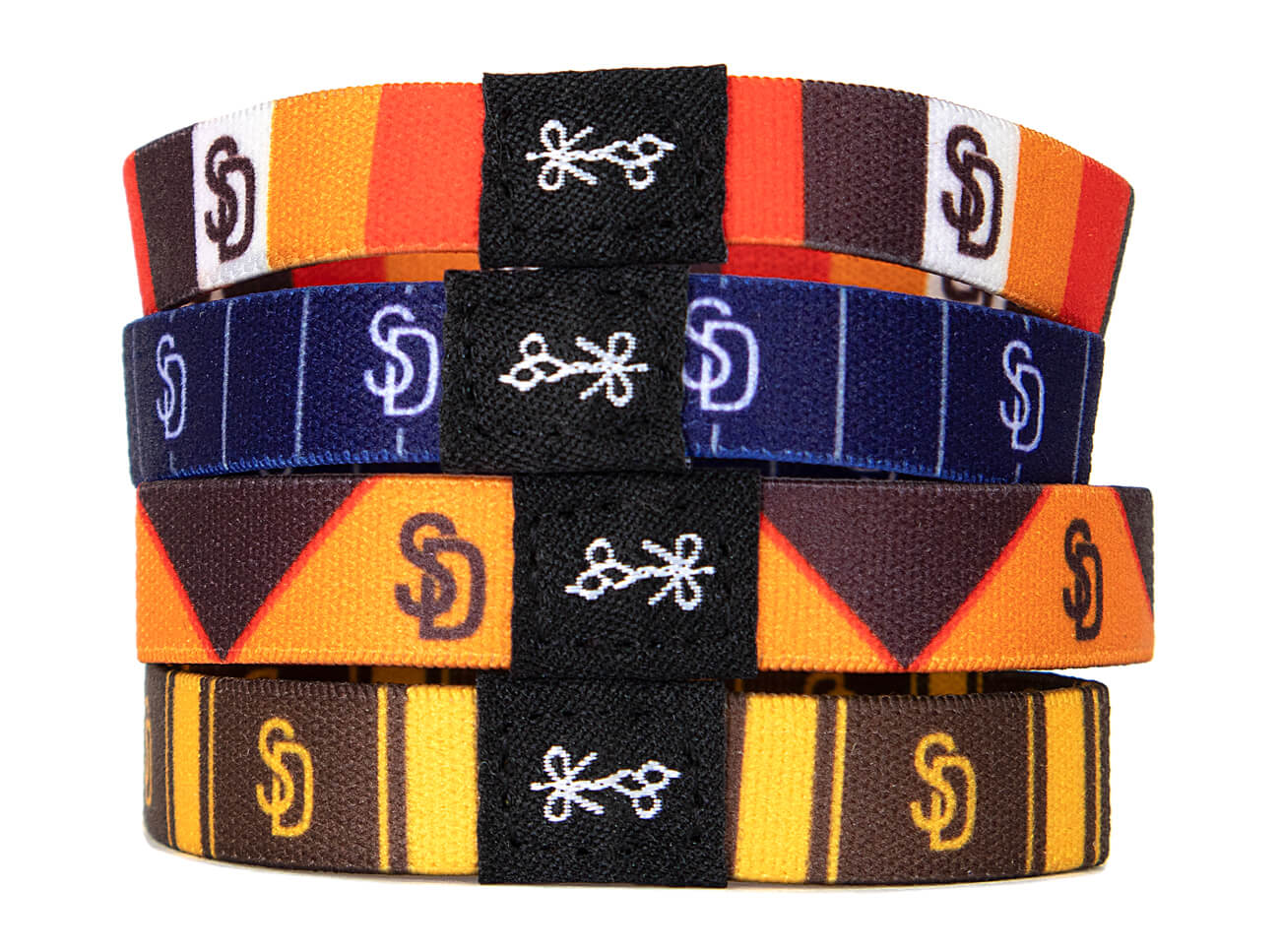 San Diego inspired Hair Ties. The Hometown Browns