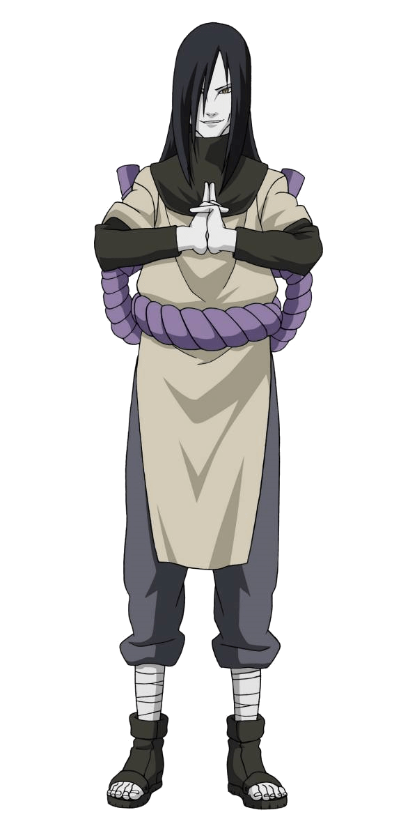 Orochimaru standing ready for war