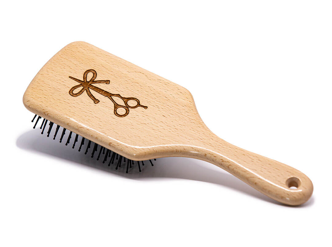 The Continental Paddle brush from The Longhairs