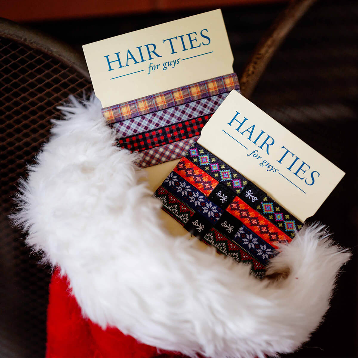 Hair Ties For Guys in Christmas Stocking, featured in Black Friday Guide 2022