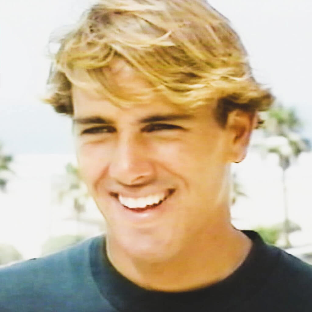 Kelly Slater with hair