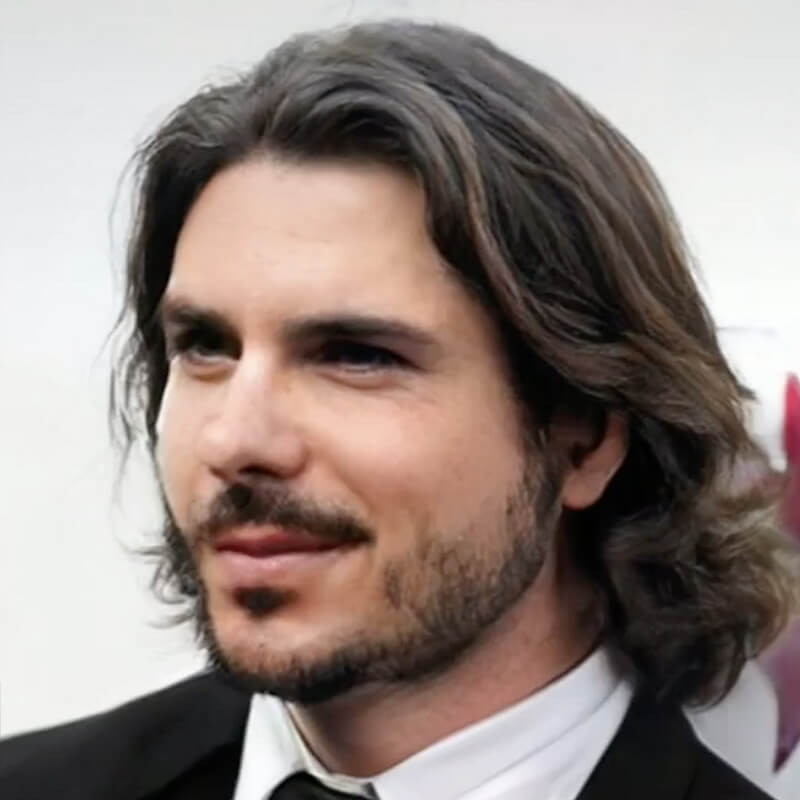 Pitbull with long hair