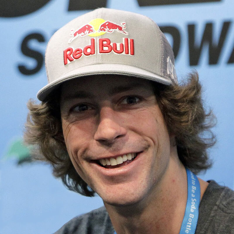 Travis Pastrana with long style hair