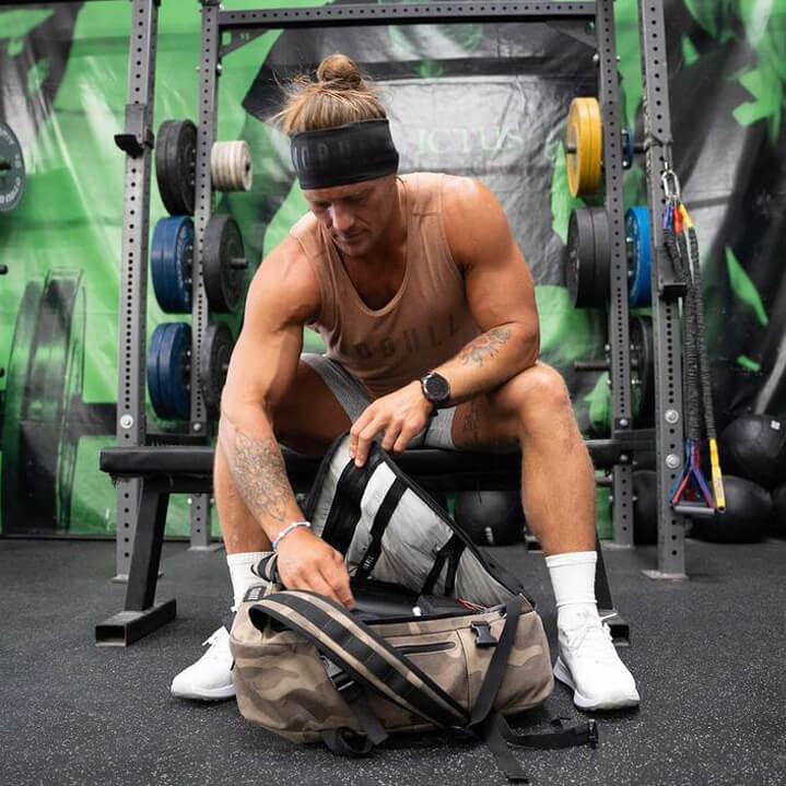 Sam Dancer in the gym