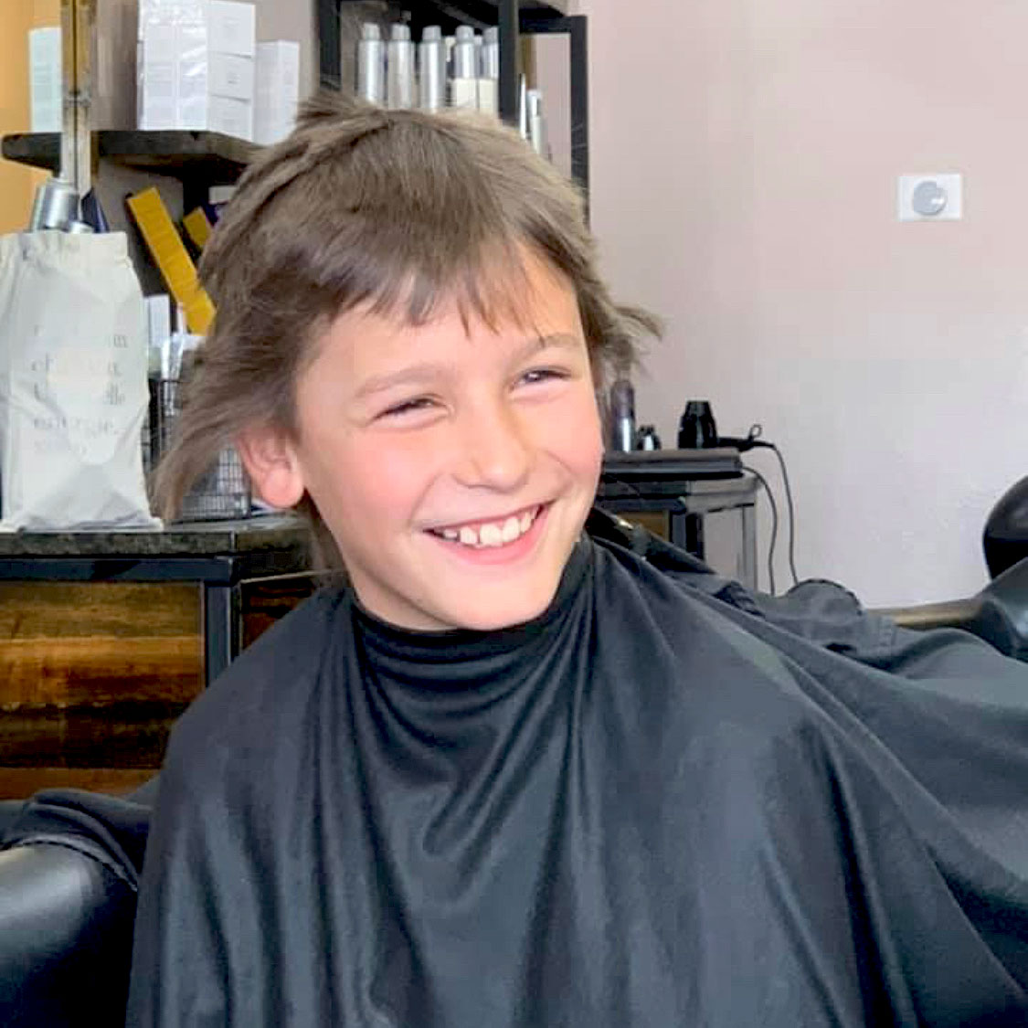 Luke cutting his hair due to grooming codes in texas schools
