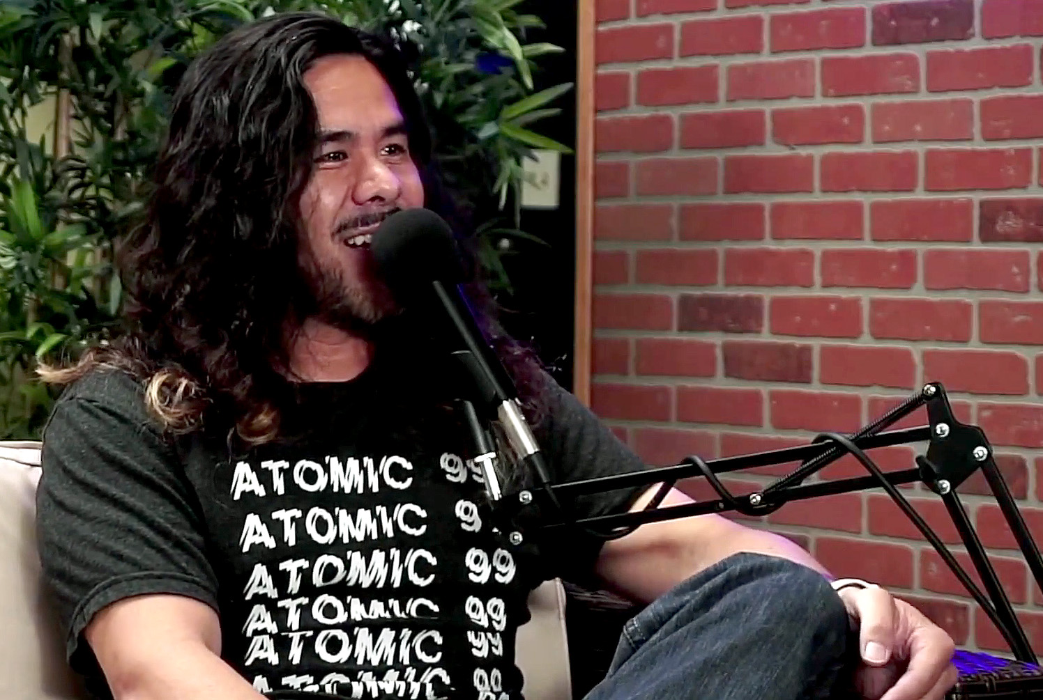 Chris Lucas on an episode of Let It Ride discussing long hair in jiu jitsu