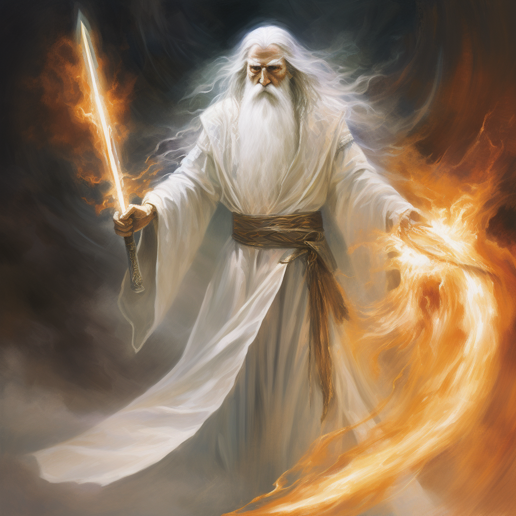 Gandalf - MIGHTY long hair of Tolkien