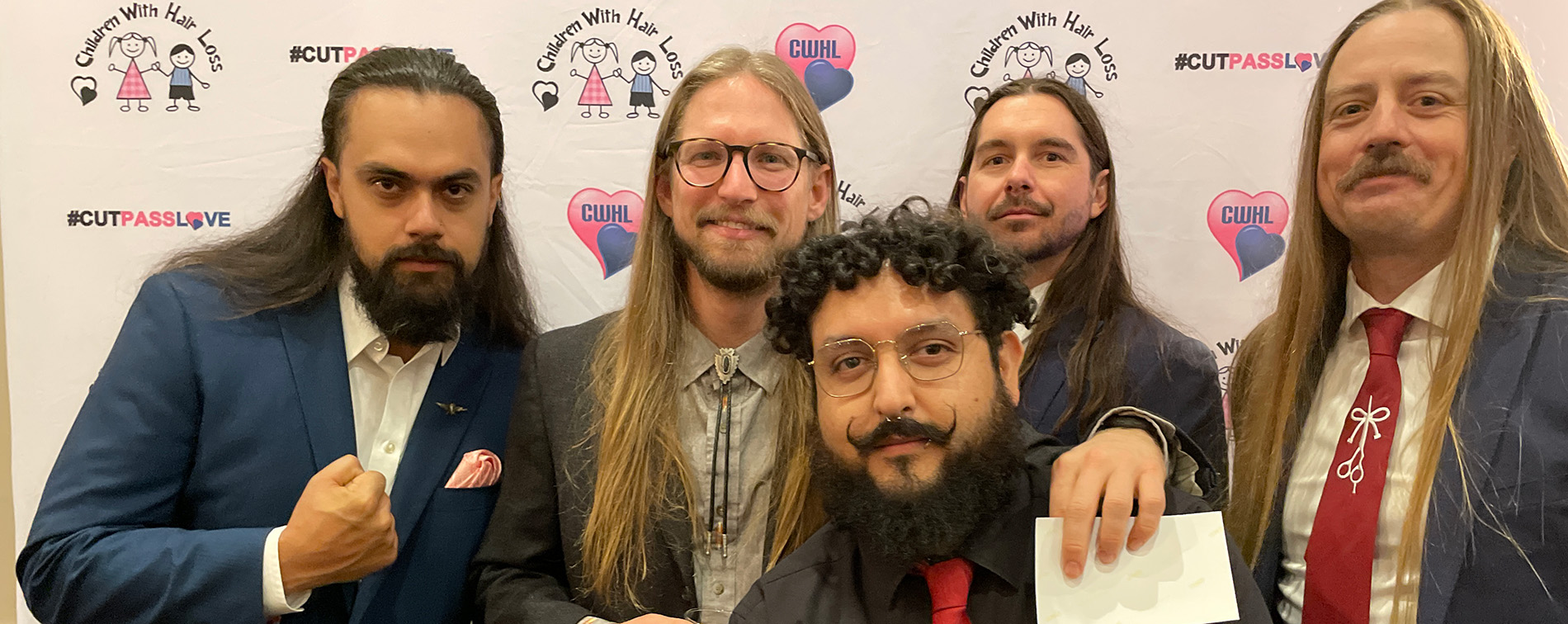 The Longhairs at the Charity Ball 2023