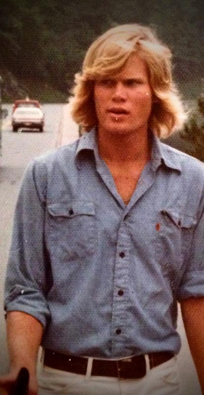 Dad With Long Hair
