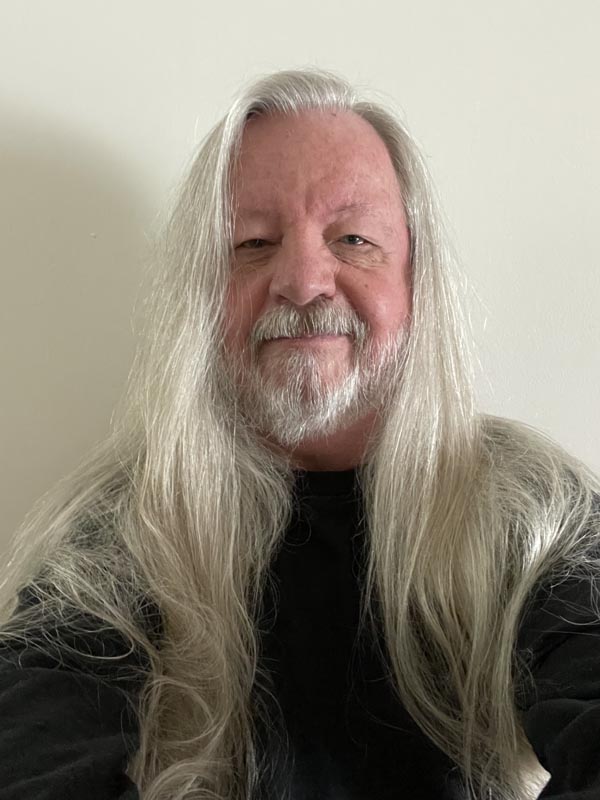 Dad With Long Hair