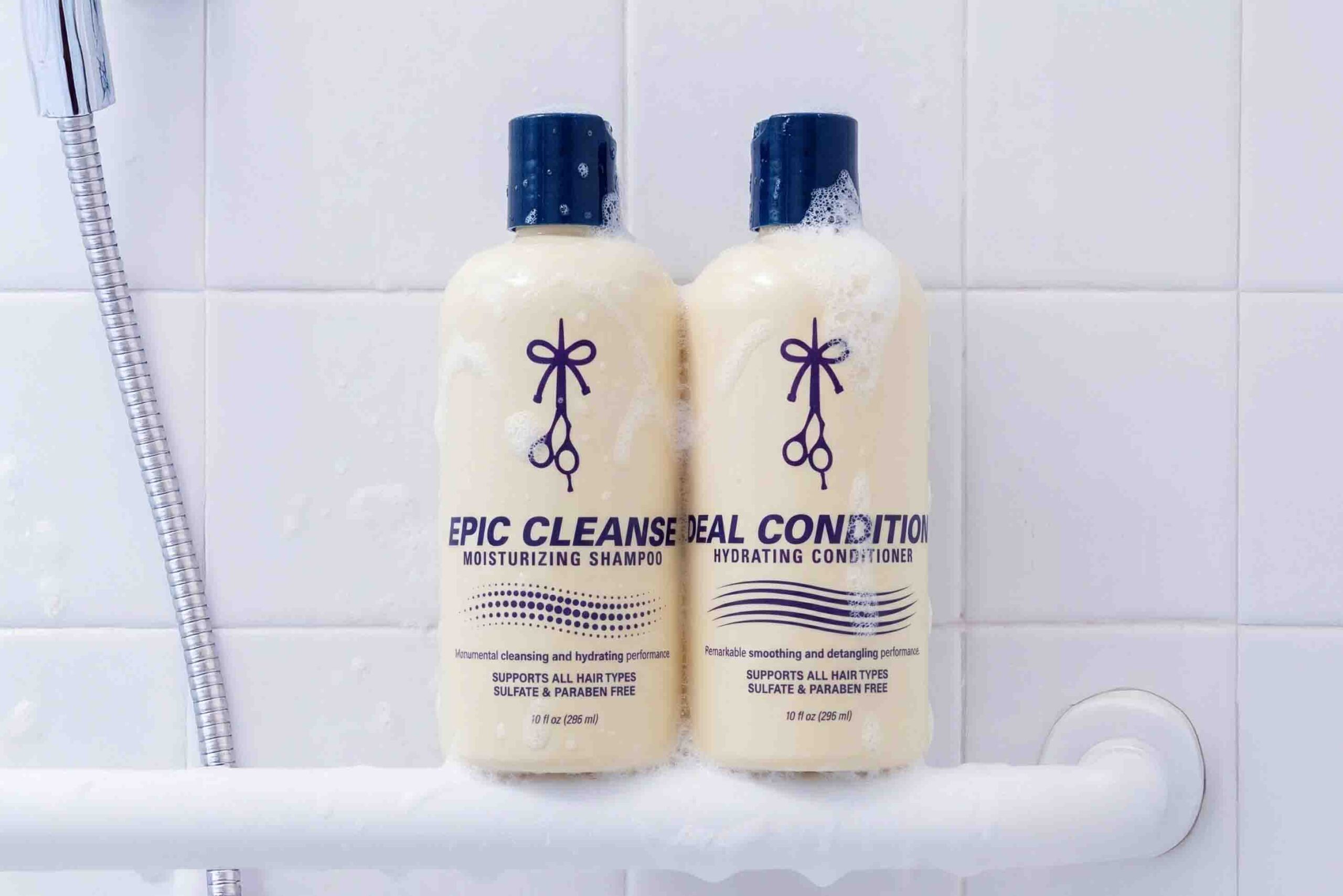Epic Cleanse and Ideal Conditions, the best men's shampoo and conditioner.